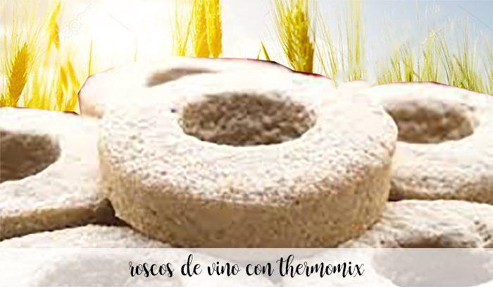 Wine donuts with Thermomix