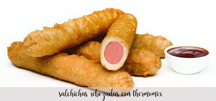 Breaded sausages with Thermomix