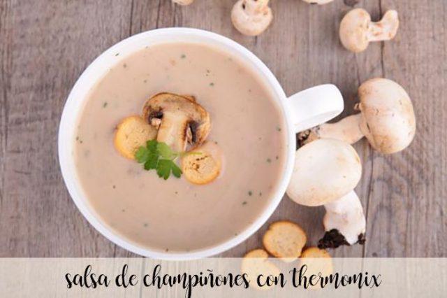 Mushroom sauce with Thermomix