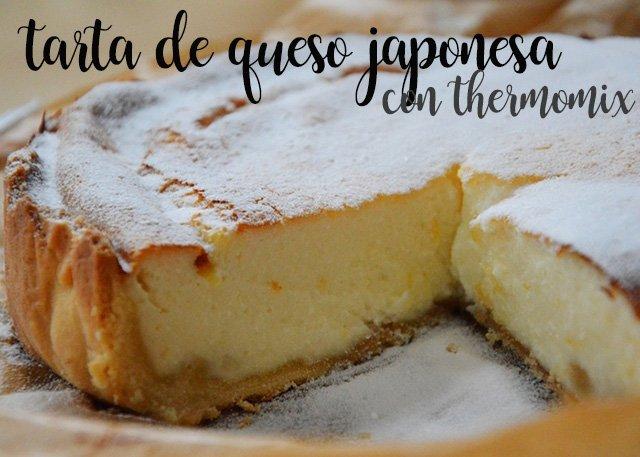 Japanese cheesecake with thermomix