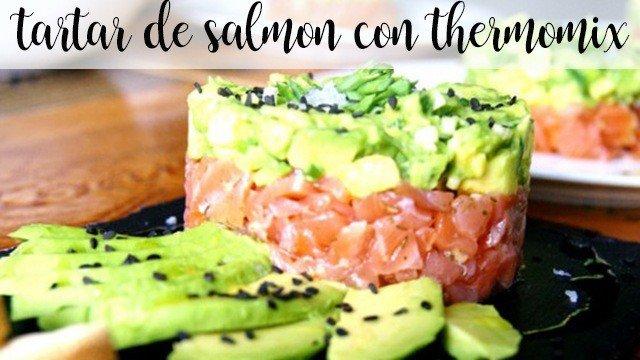 Salmon Tartare with Thermomix