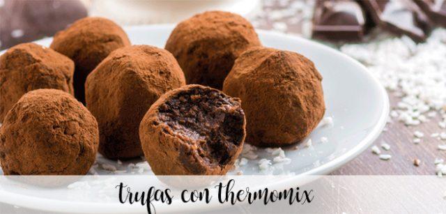Chocolate truffles with Thermomix
