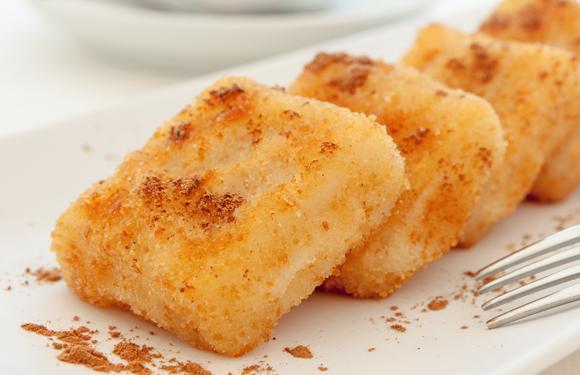Fried milk with Thermomix