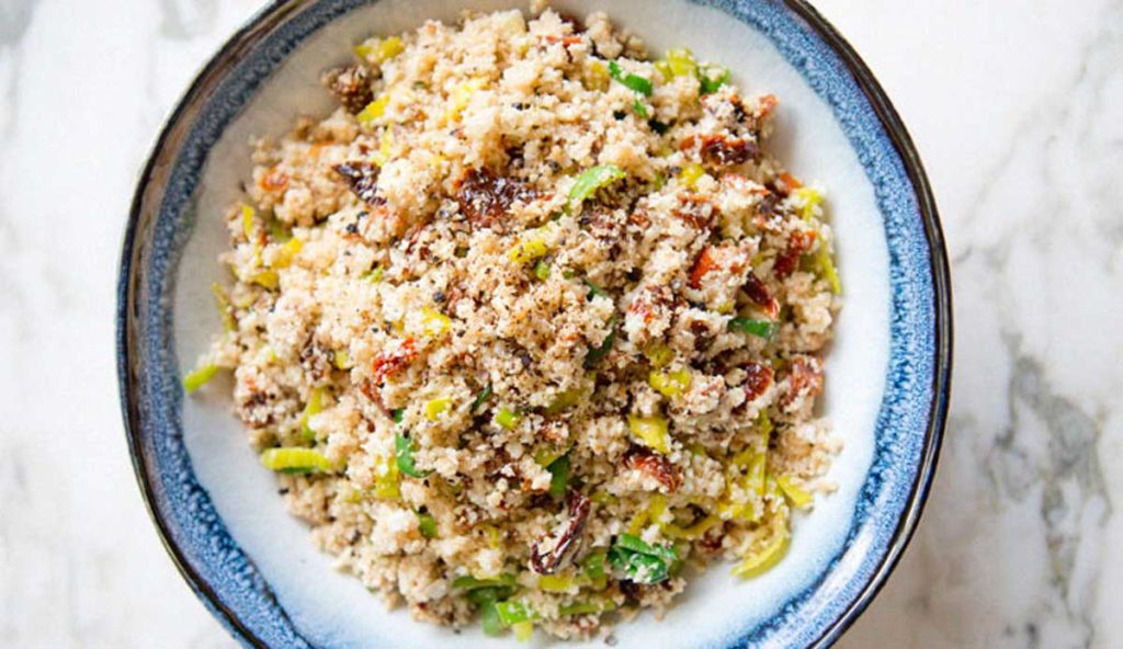 cauliflower couscous with thermomix