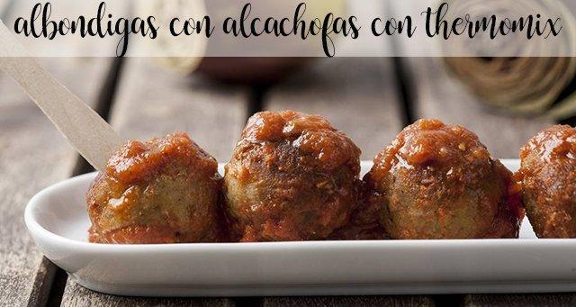Artichoke meatballs with thermomix