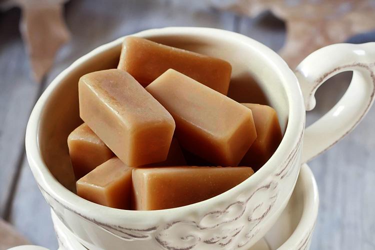 Salted butter caramels with thermomix