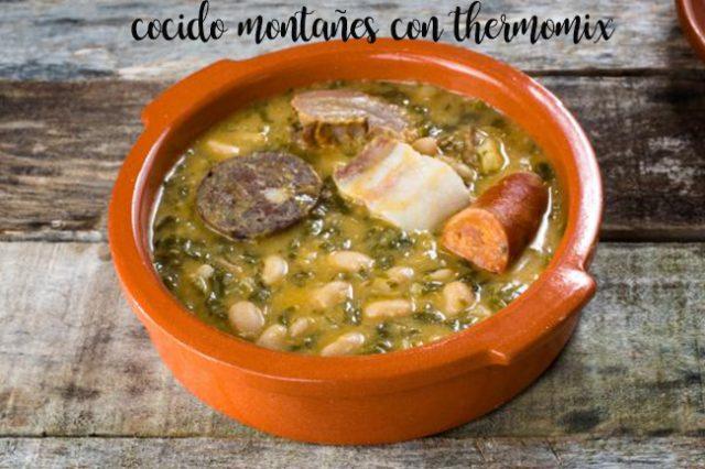 Cocido Montañes with thermomix