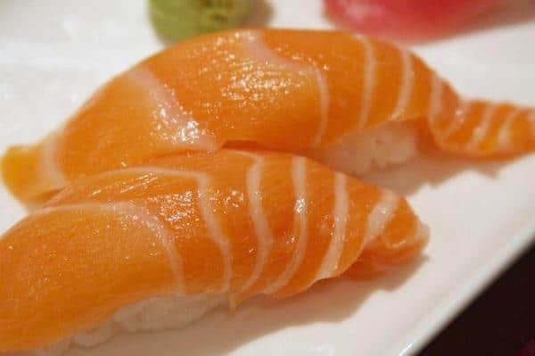 Salmon nigiris recipe with the Thermomix