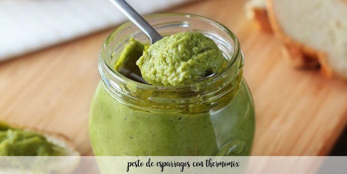Asparagus pesto with Thermomix