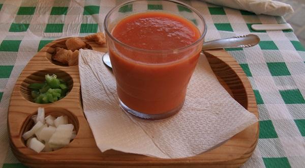 Gazpacho recipe with the Thermomix