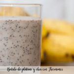 Banana and chia smoothie with Thermomix