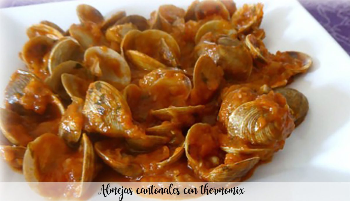 Cantonal clams with thermomix