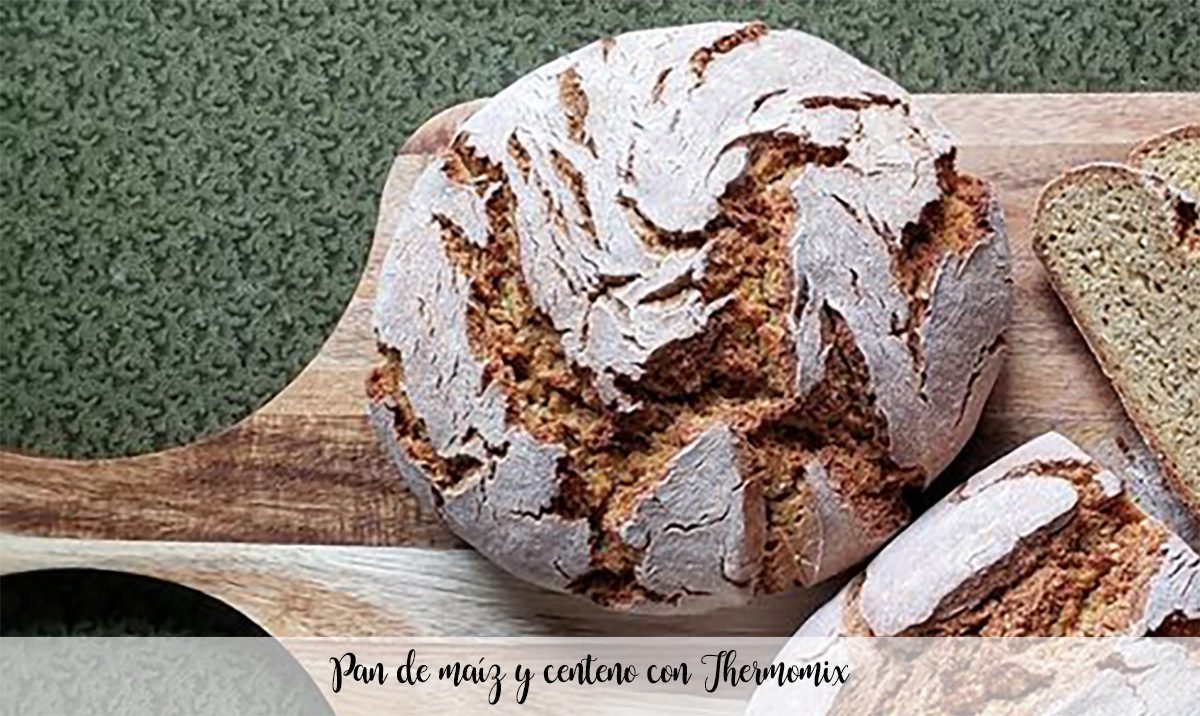 Corn and rye bread with Thermomix