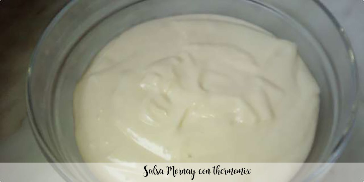 Mornay sauce with thermomix