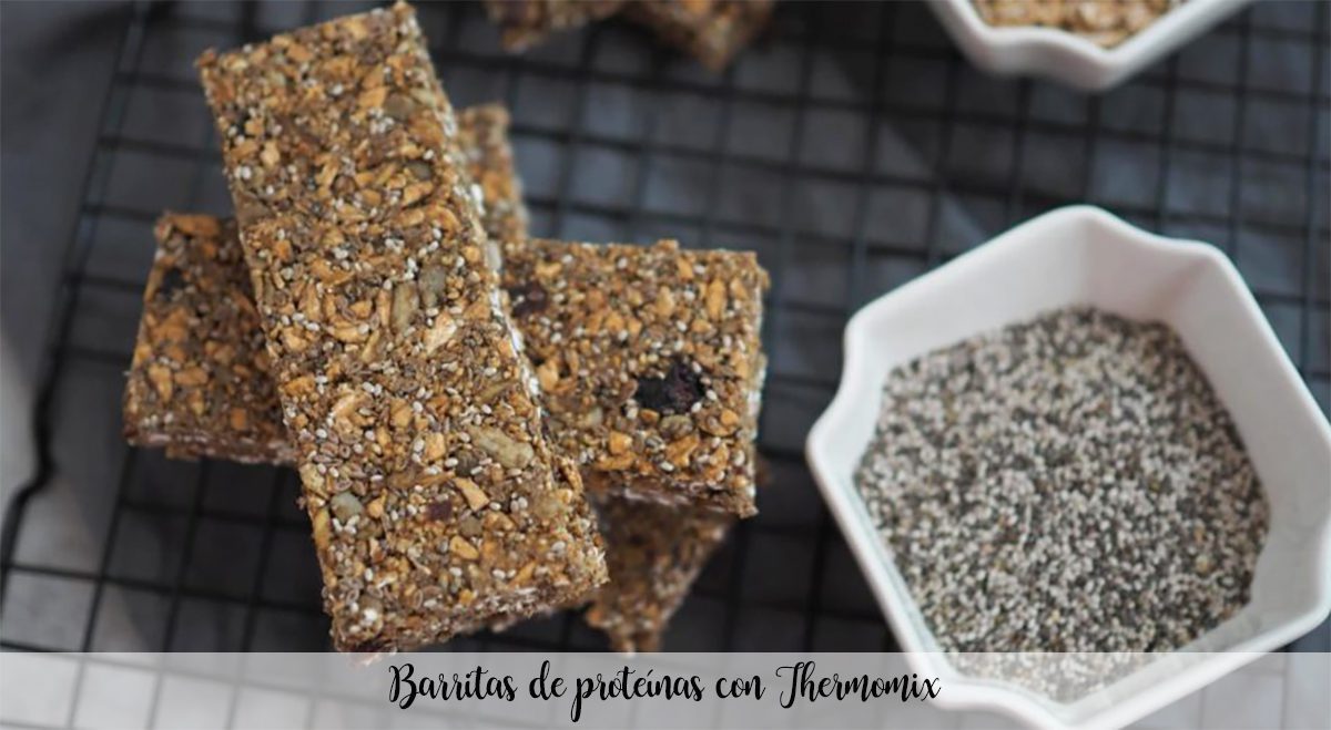 Protein bars with Thermomix