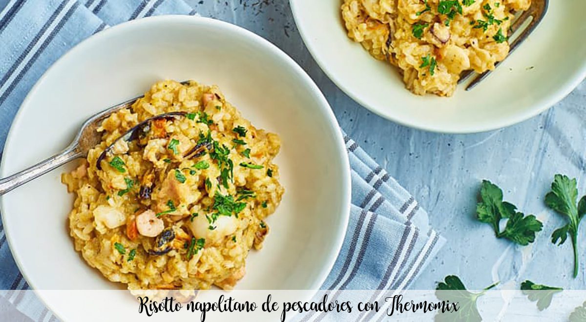 Neapolitan fisherman risotto with Thermomix