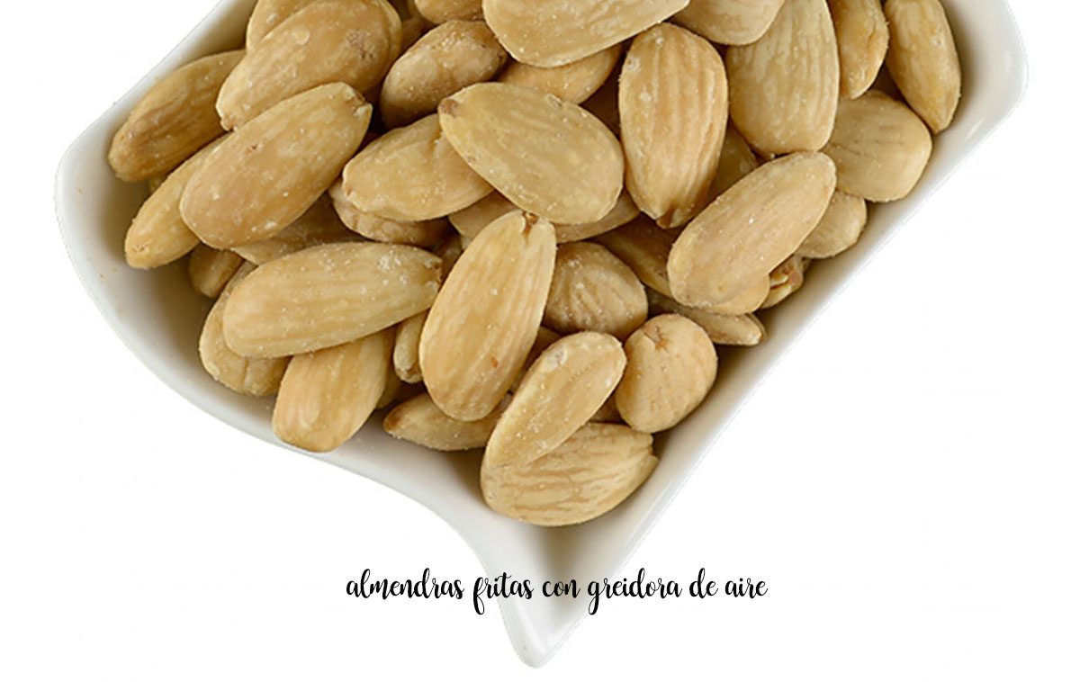 Fried almonds in air fryer – air fryer