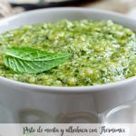 Mint and basil pesto with Thermomix