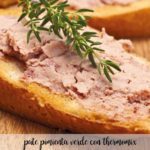 green pepper pate with thermomix