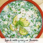 Dill and rice soup with Thermomix