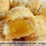 Pineapple rolls in puff pastry with air fryer – air fryer