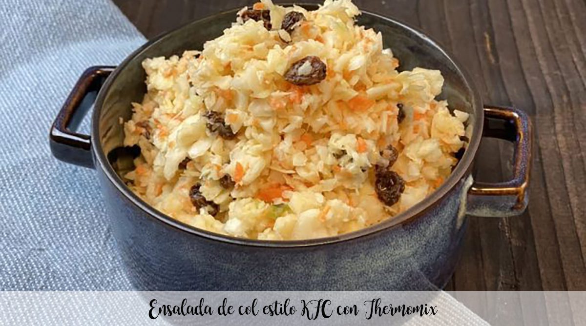 KFC style coleslaw with Thermomix