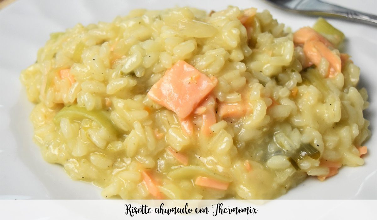 Smoked risotto with Thermomix