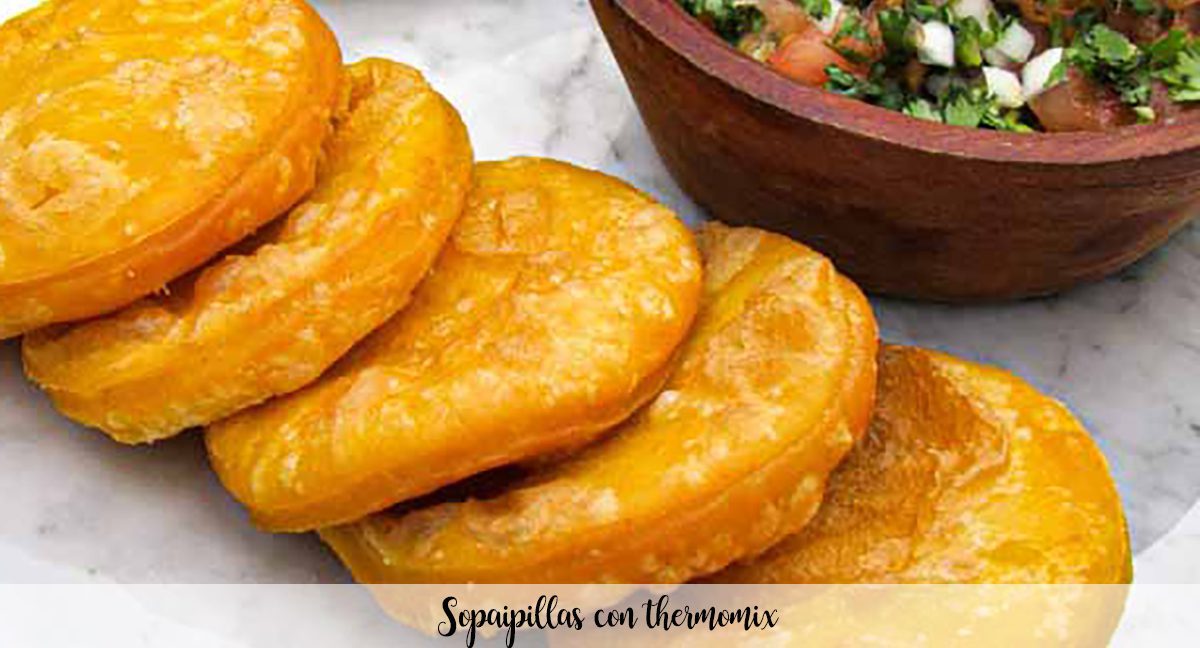 Sopaipillas with thermomix