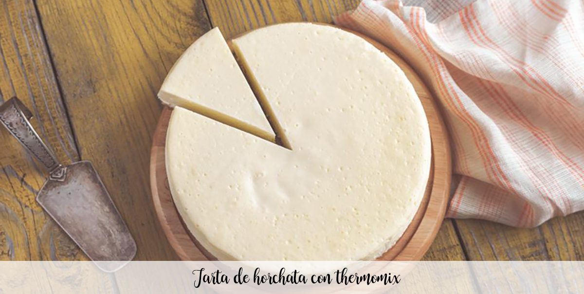 Horchata cake with thermomix