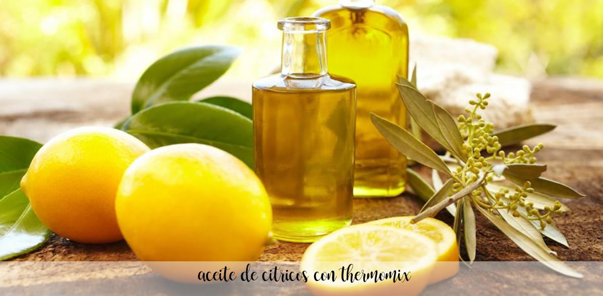 Citrus oil with Thermomix