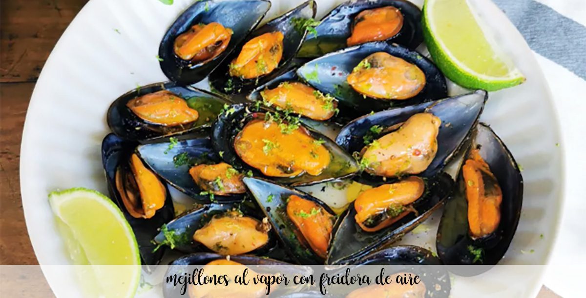 Steamed mussels with air fryer