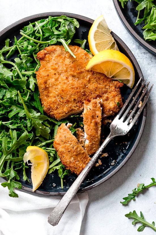 Milanese escalope with air fryer – air fryer - Thermomix Recipes