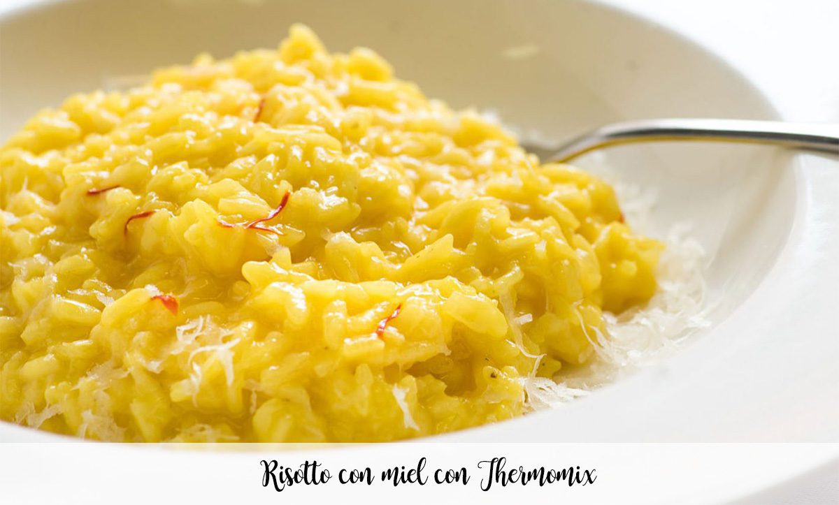 Risotto with honey with Thermomix