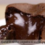 Chocolate coulant with air fryer – air fryer