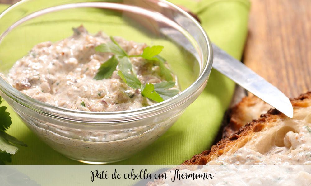 Onion pate with Thermomix