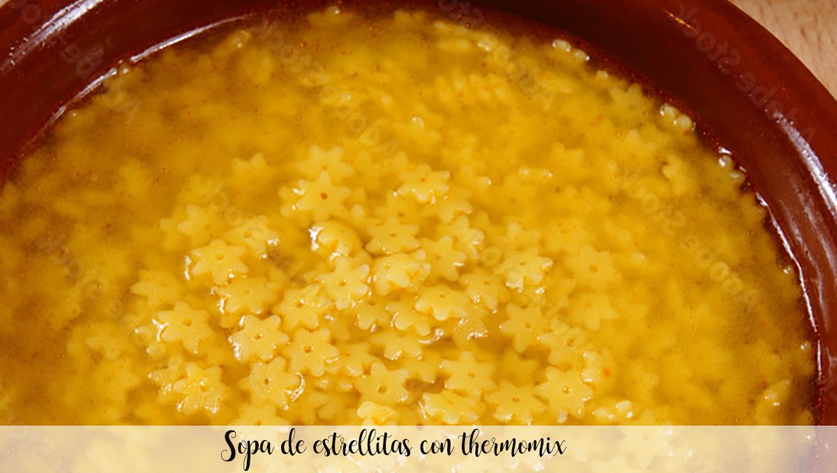 Star soup with thermomix