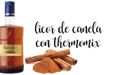 Cinnamon liqueur with Thermomix