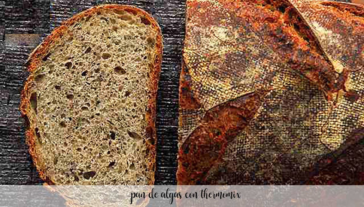 Seaweed bread with Thermomix