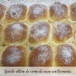 Brioche filled with cocoa cream with thermomix