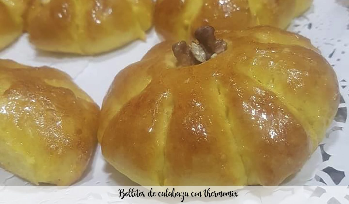 Pumpkin buns with thermomix