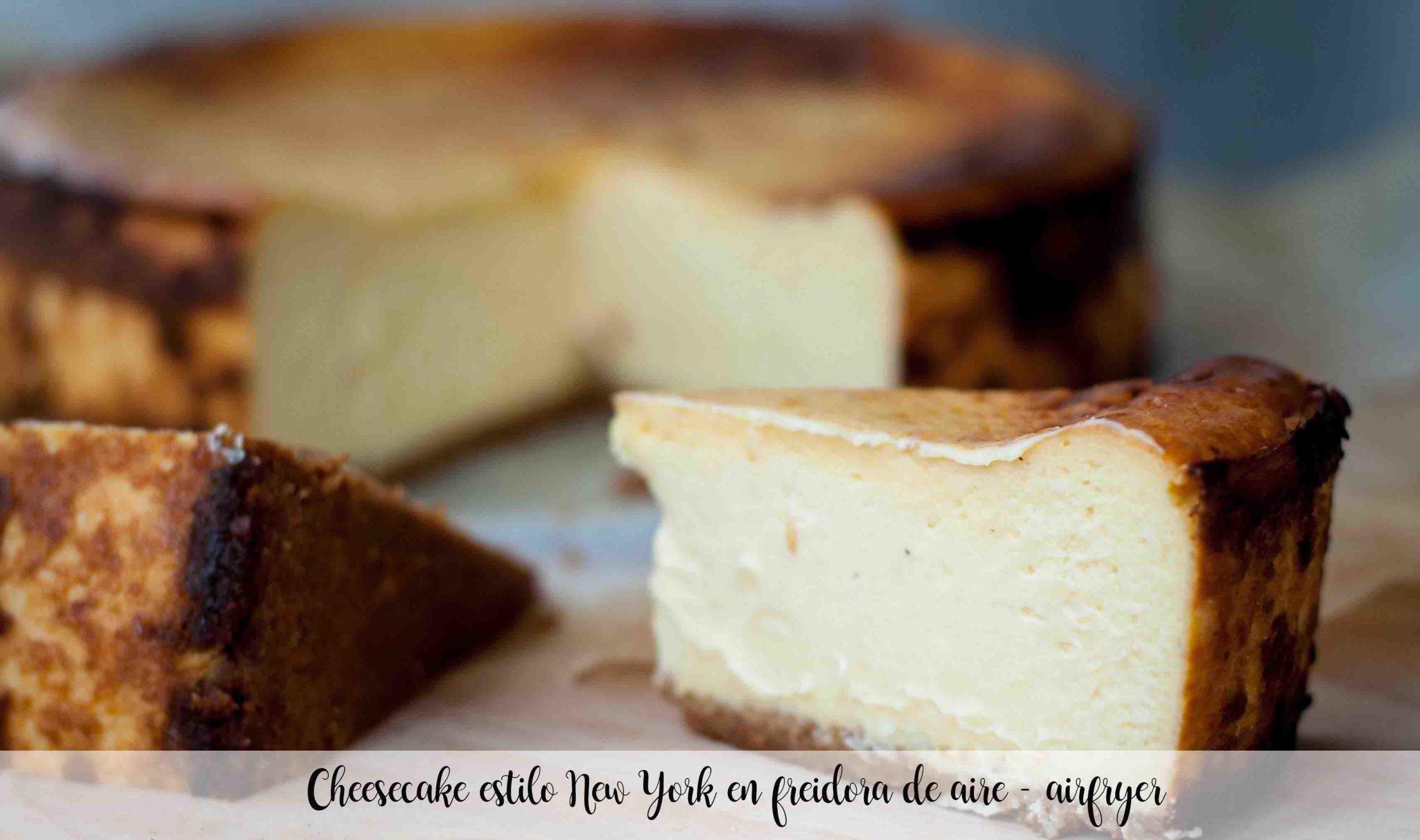 New York style cheesecake in air fryer – airfryer