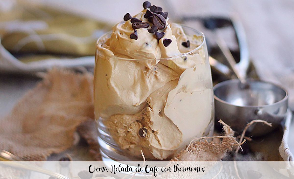 Iced Coffee Cream with thermomix