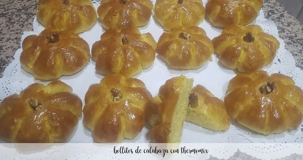 pumpkin buns with thermomix
