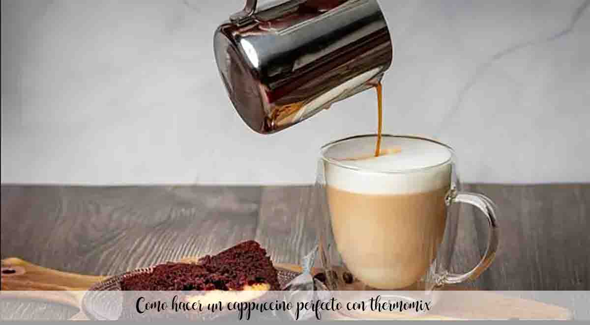 How to make a perfect cappuccino with thermomix