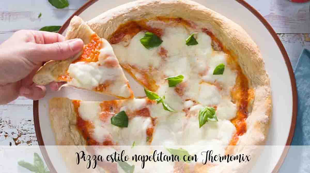 Neapolitan style pizza with Thermomix