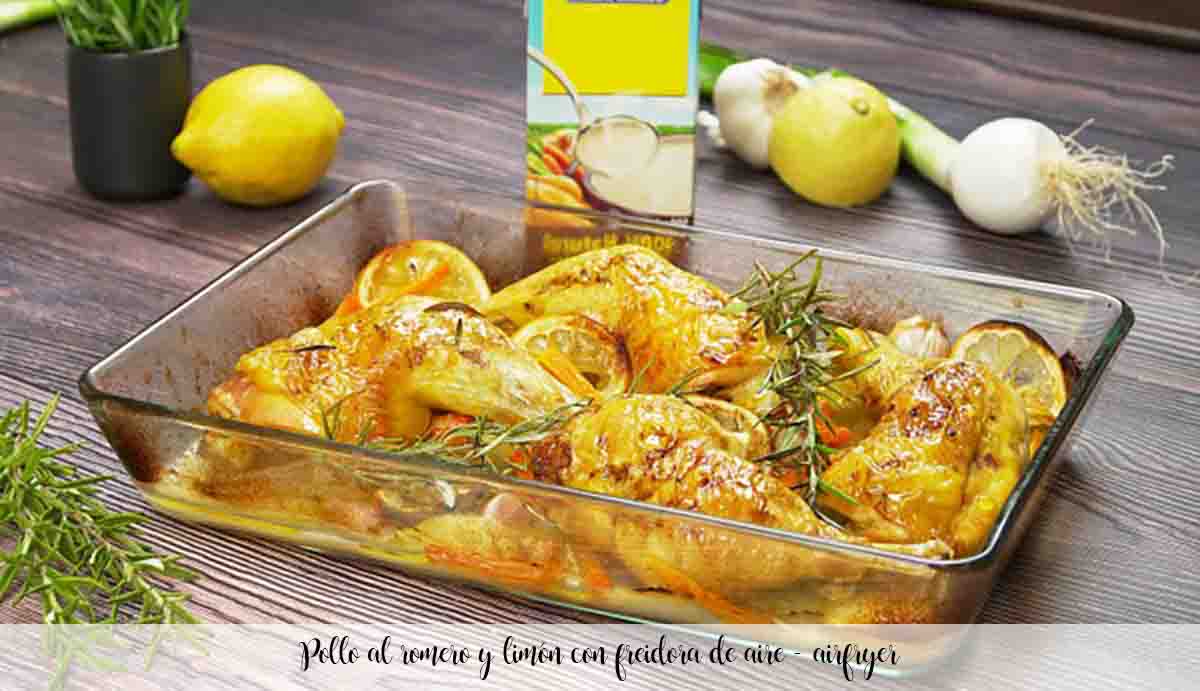 Rosemary and lemon chicken with air fryer - airfryer
