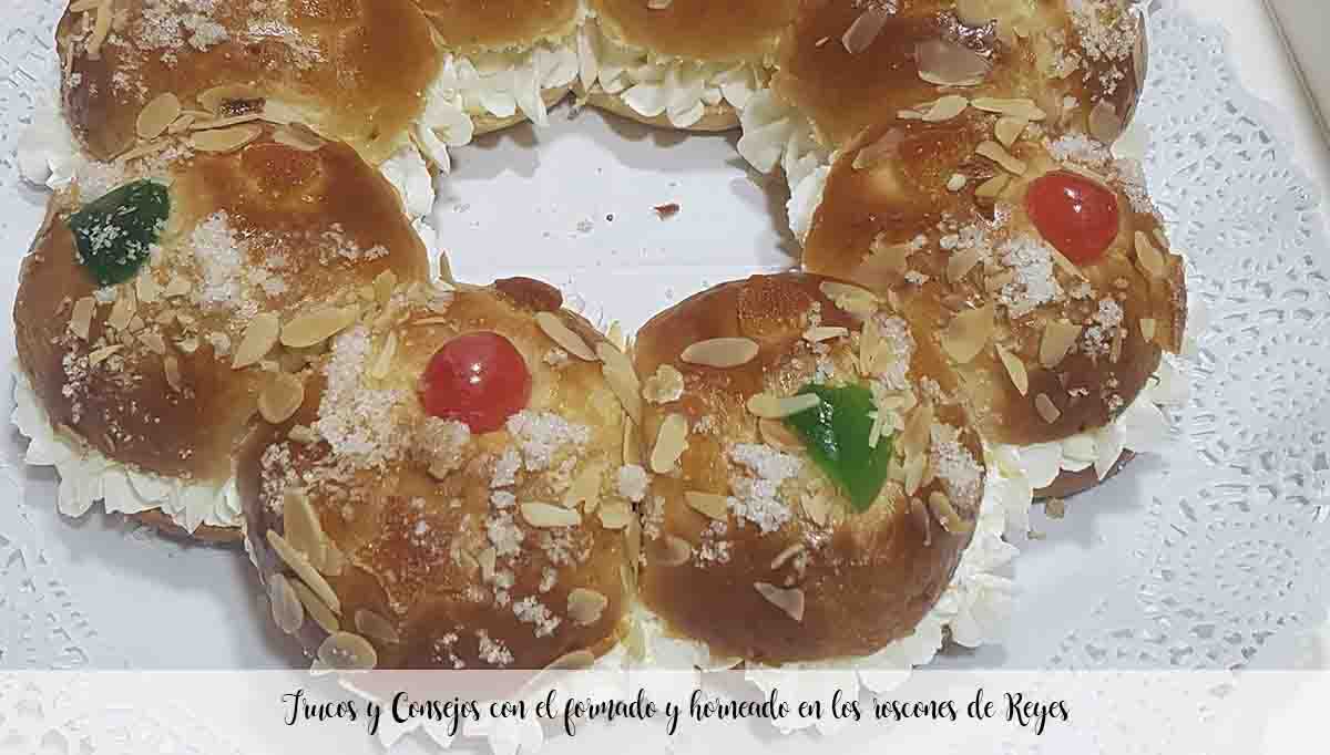Tricks and Tips with the forming and baking in the roscones de Reyes