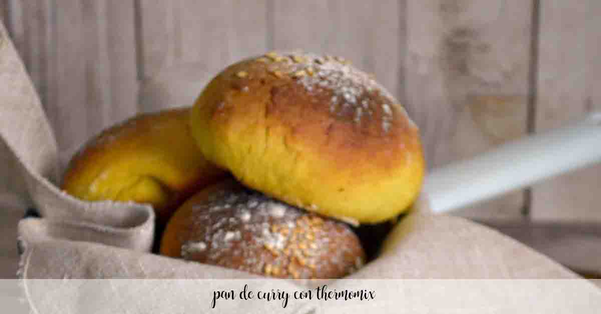 Curry bread with Thermomix