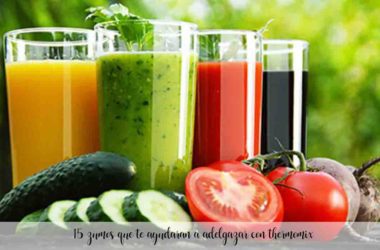 15 juices that will help you lose weight with Thermomix