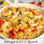 Couscous fruto di mare with Thermomix